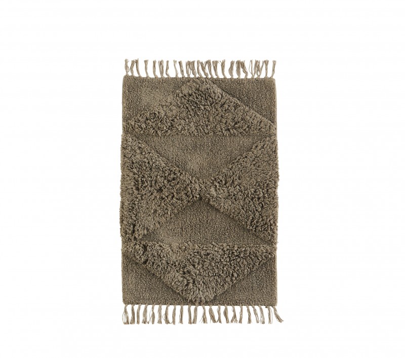 COTTON BATH MAT COTTON TAUPE COTTON BATH MAT COTTON TAUPE